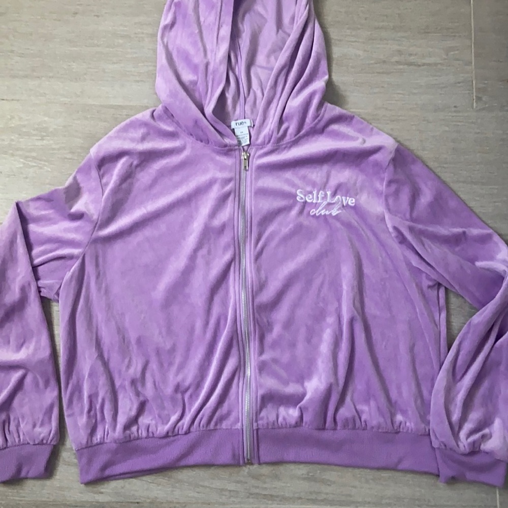 Self love zip up